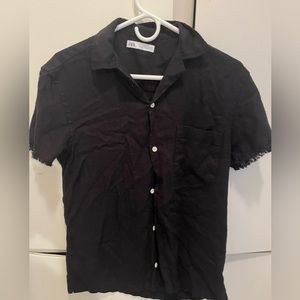 Beautiful Zara Linen blouse